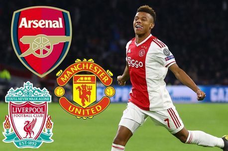 Arsenal , Man United , Liverpool , oo isku Heysto Xidig Kamid Xidigaha Kooxda Ajax