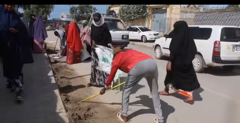 Ol’ole Nadaafadeed oo laga sameeyay Laamiyada cusub ee magaalada Kismaayo