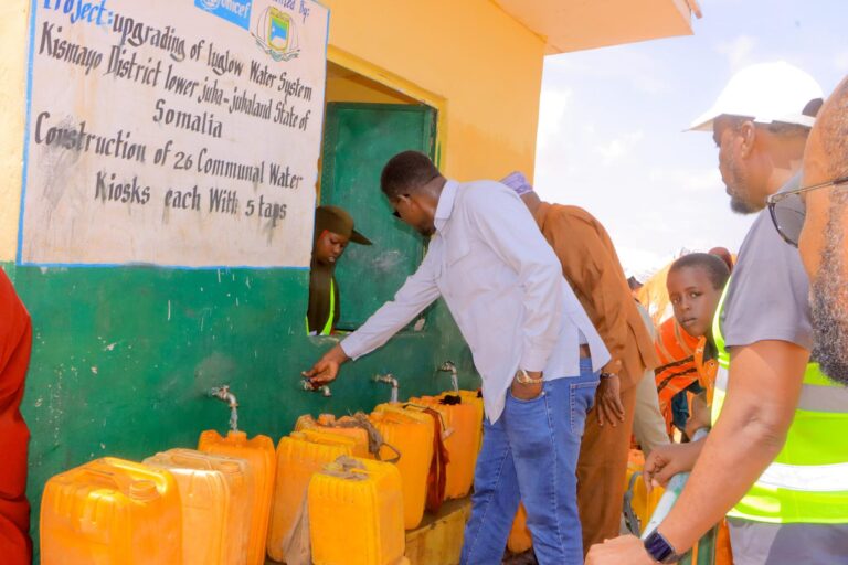 Wasaaradda Tamarta iyo kheyraadka Biyaha Jubbaland oo xariga ka jartay Ceel-biyood