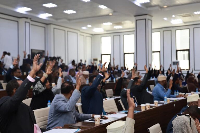 Golaha Shacabka oo Ansixiyey hindise sharciyeedka Hay’adda sharciyeeynta Adeegyada iyo Baaritaanka Beeraha