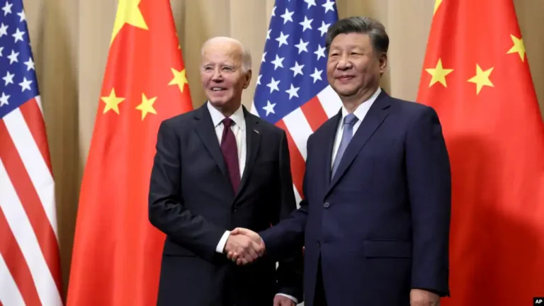 Biden iyo Xi oo ku kulmay dalka Peru