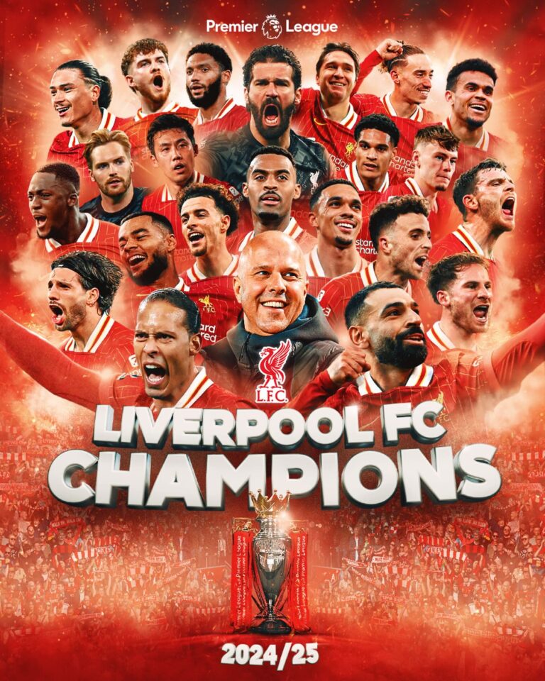 Kooxda Liverpool oo ku Guulaystay Horyaalka Premier League