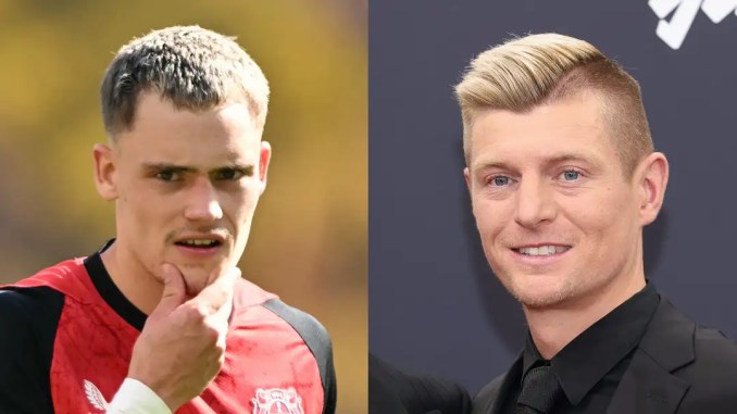 Toni Kroos Oo Fariin U Diray Xiddiga Ku Dhaw Liverpool Ee Florian Wirtz