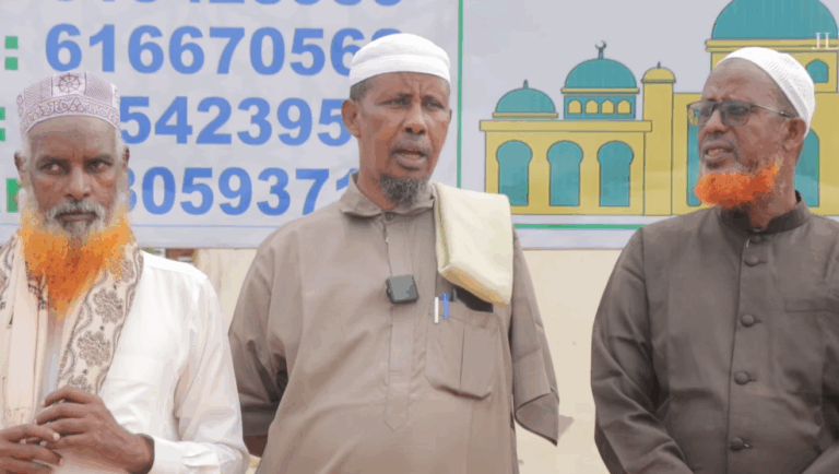 Culimada Kismaayo oo ku baaqay in laga qeyb qaato dhismaha masaajid cusub