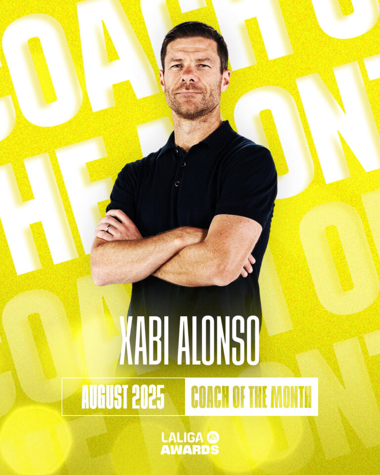 Tababaraha Real Madrid oo Ku Guuleystay Abaalmarinta Tababaraha Bisha ee La liga