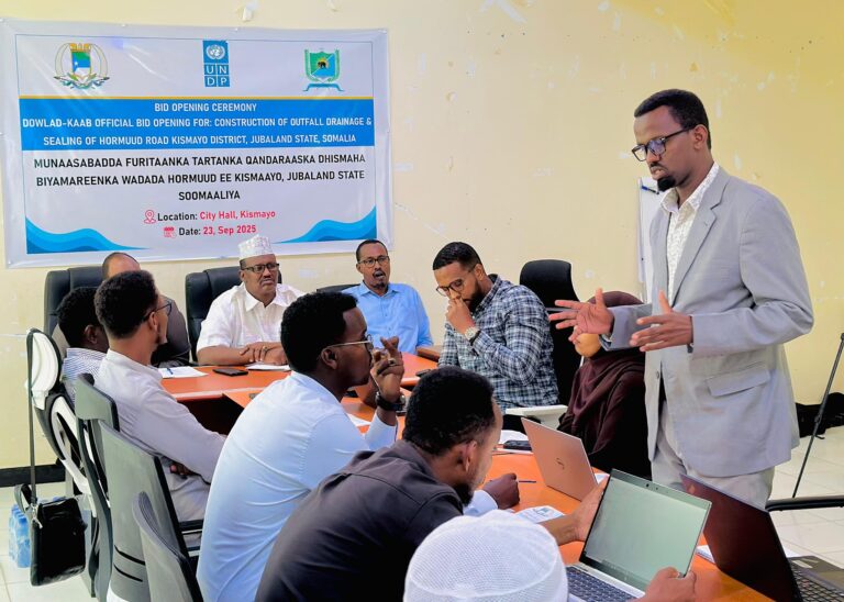 Magaalada Kismaayo oo laga hirgalinayo biyo xireen cusub