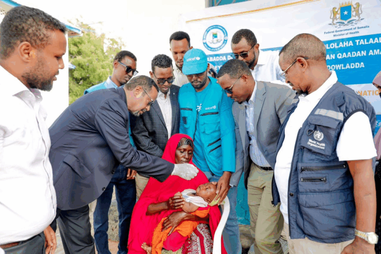 Magaalada Kismaayo oo laga daahafuray Wareega 4-aad ee Tallaalka carruurta aan horay loo Tallaalin