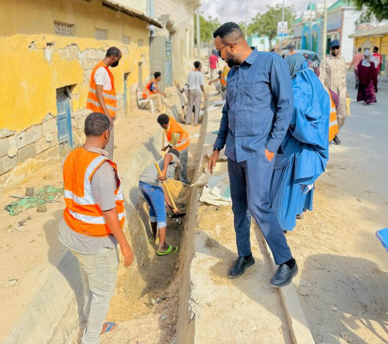 O’ola Nadafadeed oo laga sameeyay biyo mareenada magaalada kismayo
